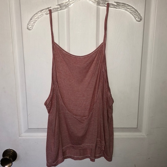 LF Red & White Striped Tank Top NWT - Picture 3 of 3
